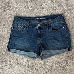 Old Navy Women's Dark Blue Jean Shorts